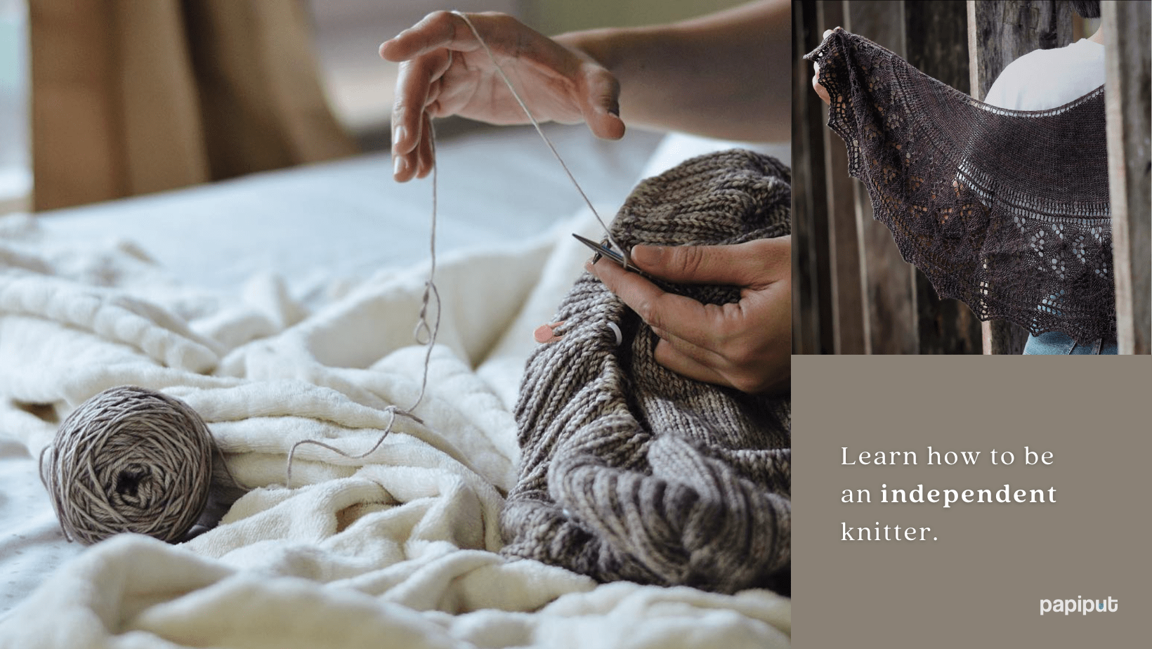 Knitting Course Papiput Yarn